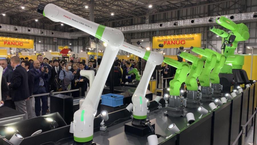 De nieuwe CRX-10iA- en CRX-10iA/L-cobots waren begin december al te bewonderen op de iREX-beurs in Tokio. De Europese lancering vindt plaats op TechniShow