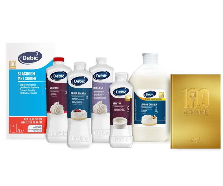 ONTVANG GRATIS HET 100 JAAR DEBIC BAKBOEK